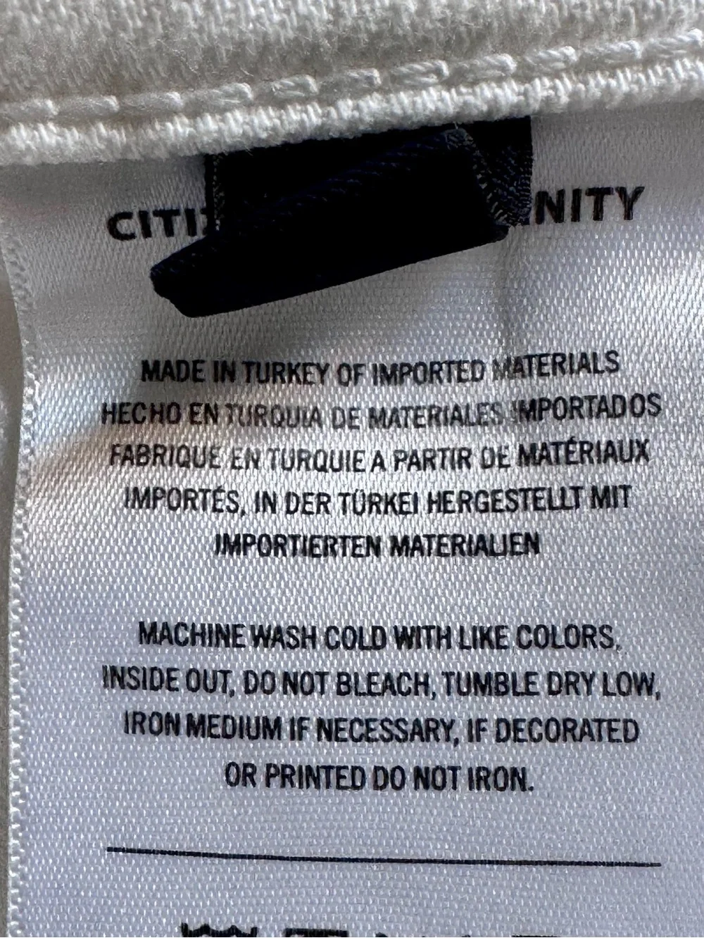 Citizens Of Humanity White ISOLA Straight Jeans - Picture 5 of 7